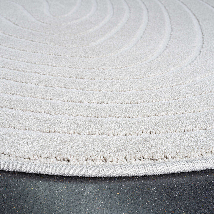 Organisch vloerkleed - Vince 6161 Wit