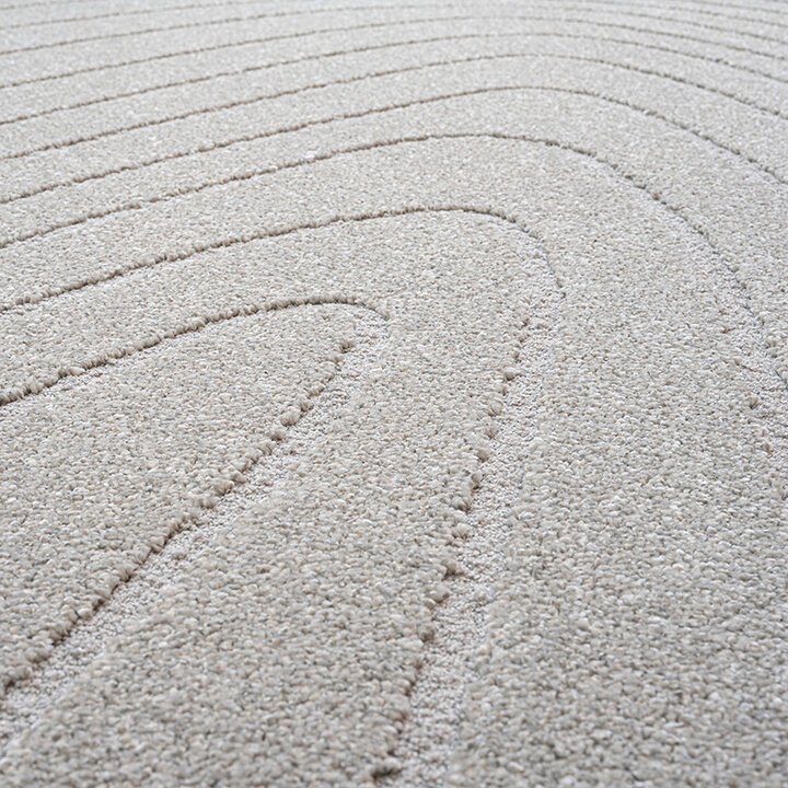 Organisch vloerkleed - Vince 2121 Lichtgrijs