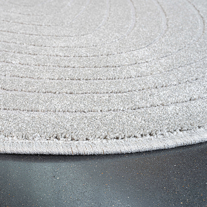 Organisch vloerkleed - Vince 2121 Lichtgrijs