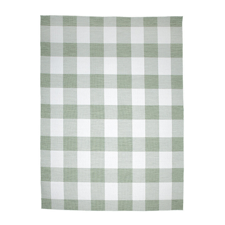 In & Outdoorkleed - Ranch Checkerboard Groen