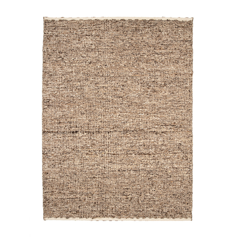 Wollen vloerkleed - Nero Bruin/Gemeleerd - sfeer