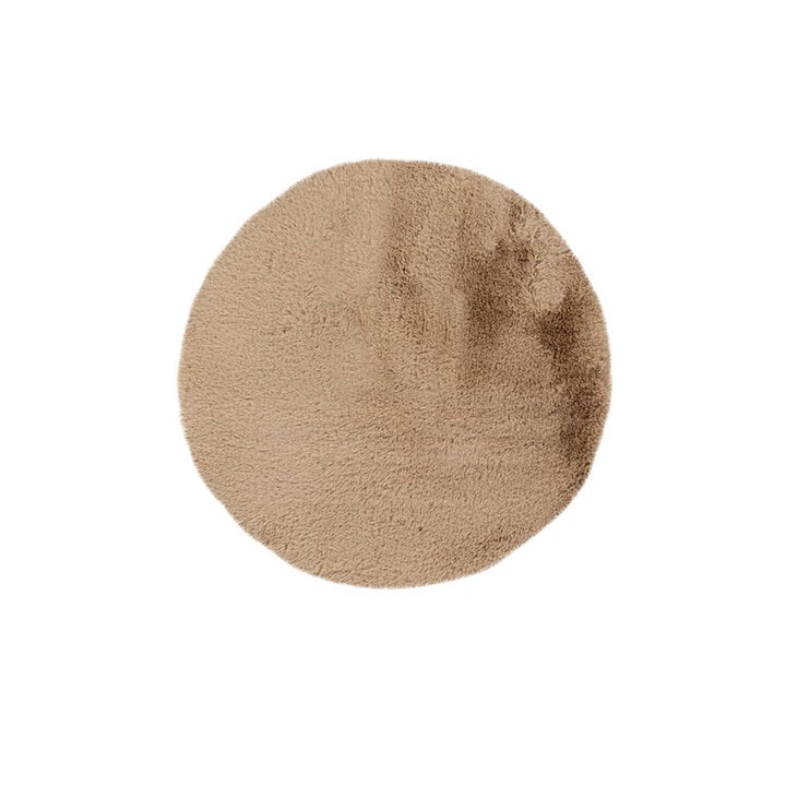 Ronde badmat hoogpolig - Rhine 425 Beige