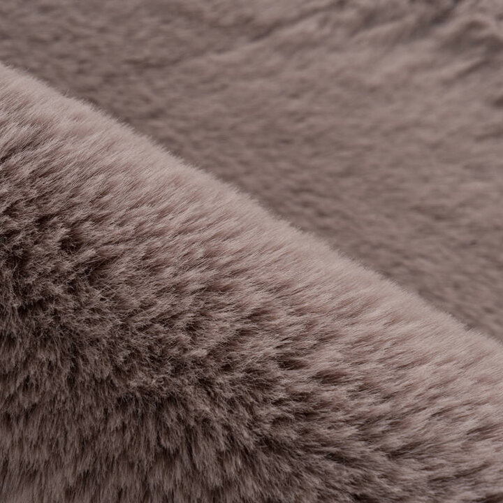 Ronde badmat hoogpolig - Rhine 525 Oudroze