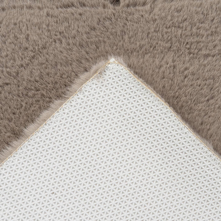 Badmat laagpolig - Rino 225 Taupe