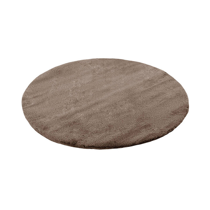 Ronde badmat laagpolig - Rino 225 Taupe