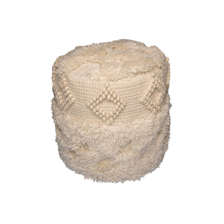 Bohemian poef - Basai 125 Naturel