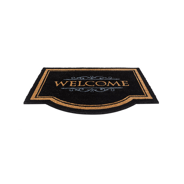 Kokosmat - Covia Classic Welcome Zwart 