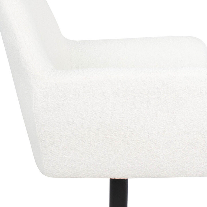 Eetkamerstoel - Viktor Boucle Wit