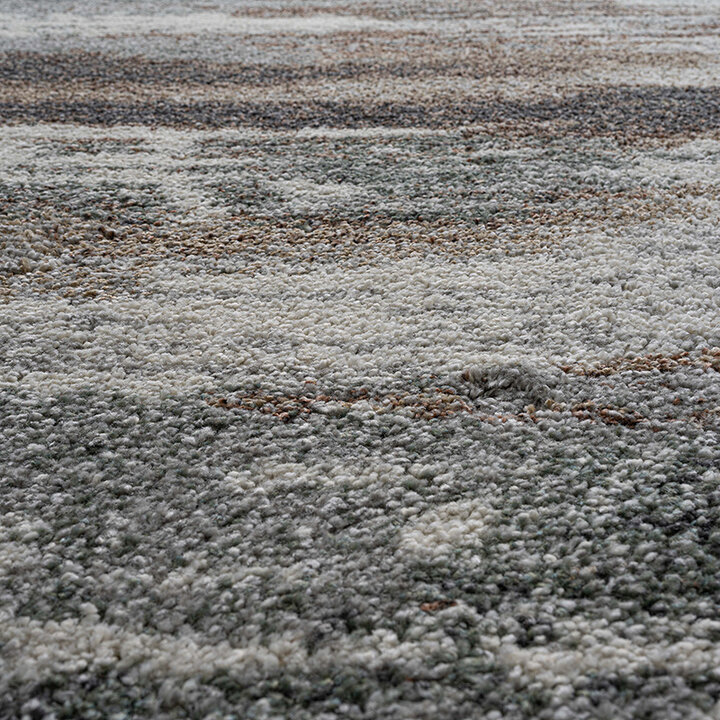 Hoogpolig vloerkleed - Modesto Taupe/Grijs 6747