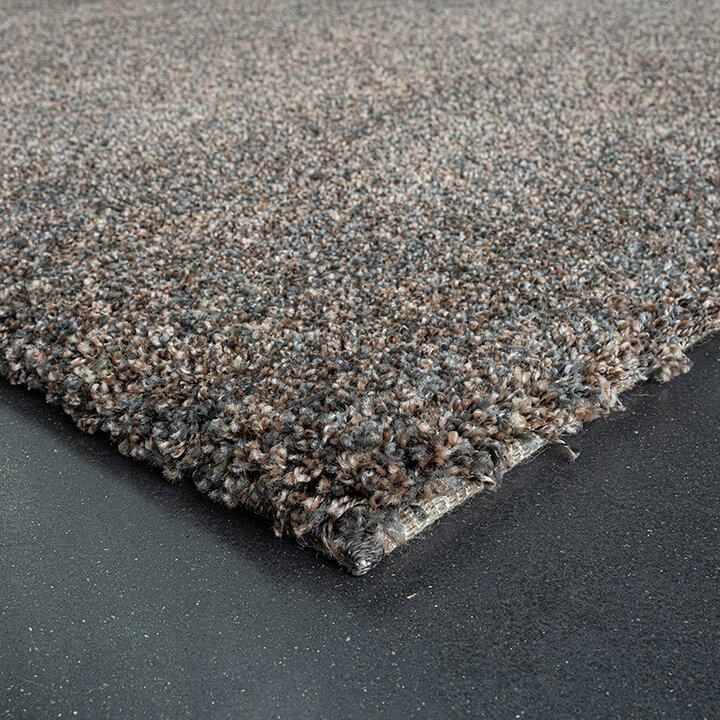 Hoogpolig vloerkleed - Myla Bruin/Grijs 7777
