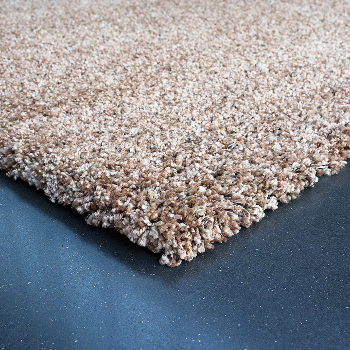 Hoogpolig vloerkleed - Myla Lichtbruin 8787