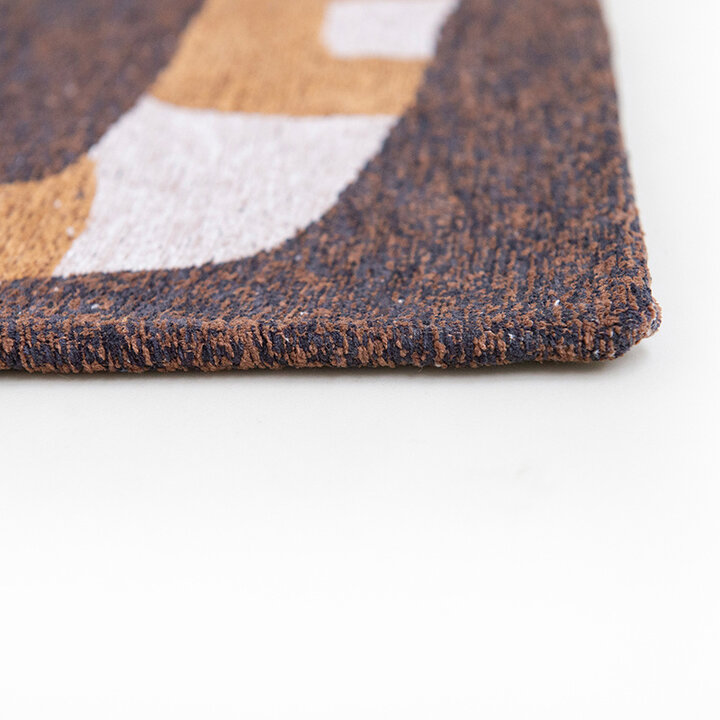 Retro vloerkleed - Kuba Bison 9335