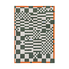 Retro vloerkleed - Chess Deep Green 9339 - thumbnail 1