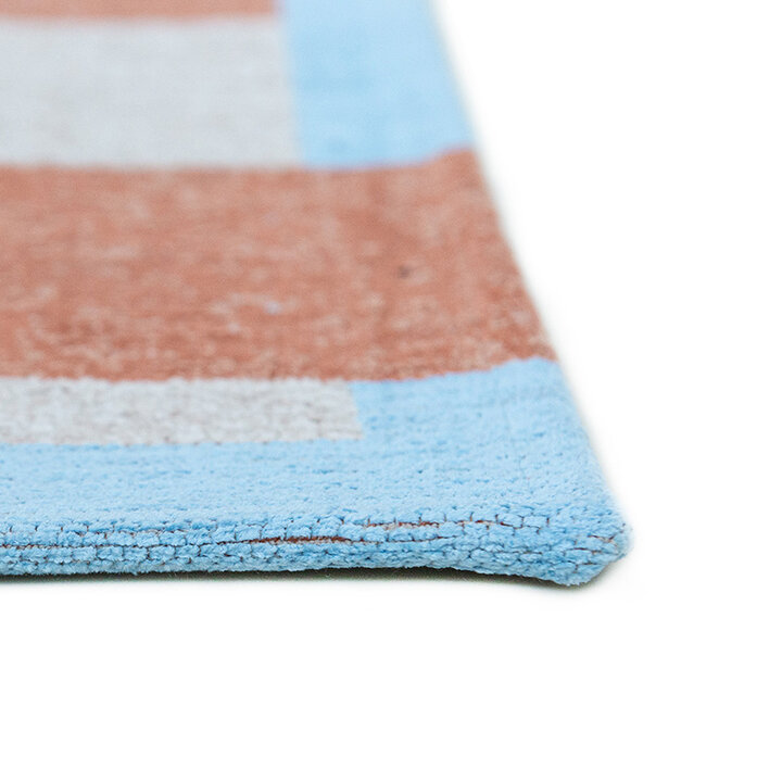 Retro vloerkleed - Chess Nude 9341