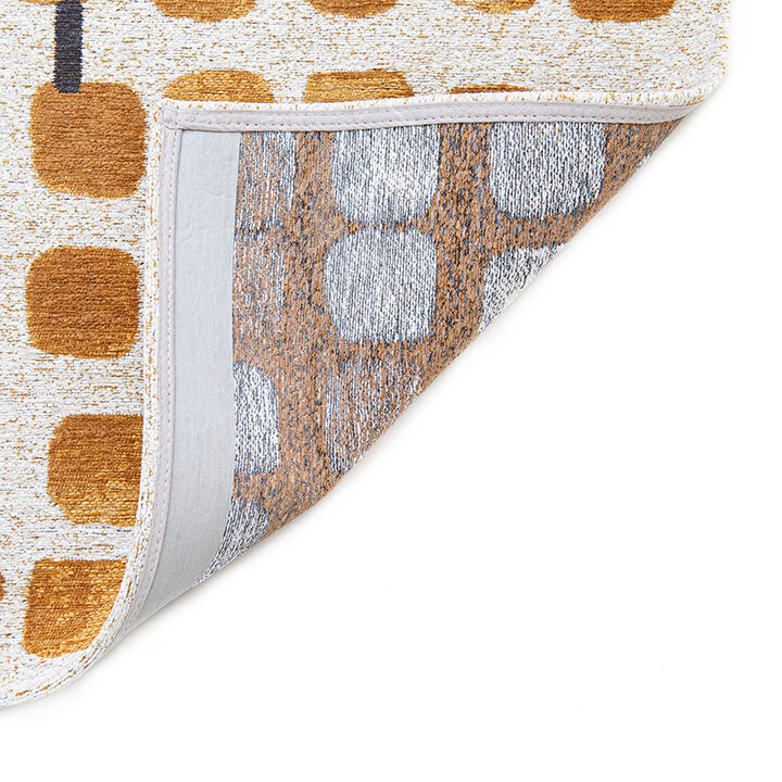 Abstract vloerkleed - Cobblestone Peach Party 9346