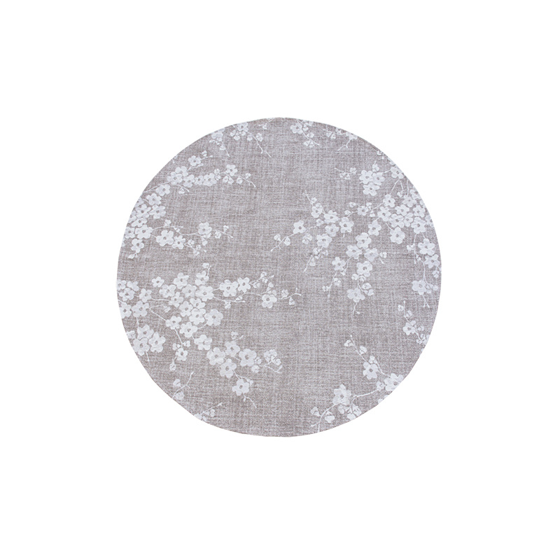 Rond bloemen vloerkleed - Sakura Morning Mist 9373