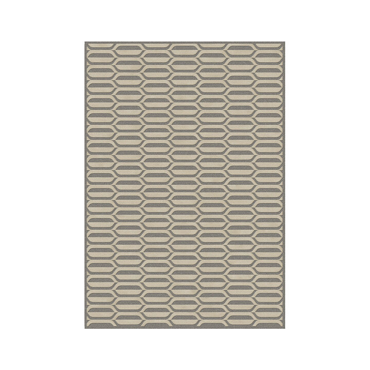 Viscose vloerkleed - Graphix 949 Grijs/Beige