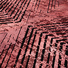 Abstract vloerkleed - Elitha Geo Rood - thumbnail 3
