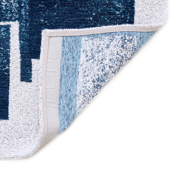 Modern vloerkleed - Lucia Ice Blue 9355