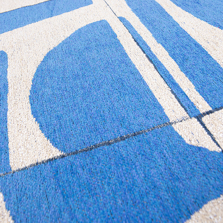 Modern vloerkleed - Papercut Campanula 9358