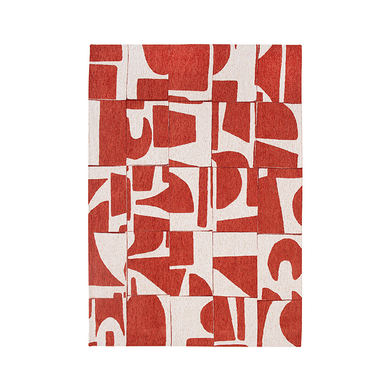 Modern vloerkleed - Papercut Rust 9364 - sfeer