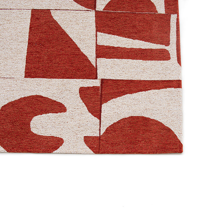 Modern vloerkleed - Papercut Rust 9364