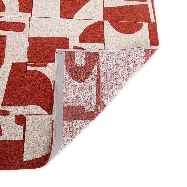 Modern vloerkleed - Papercut Rust 9364