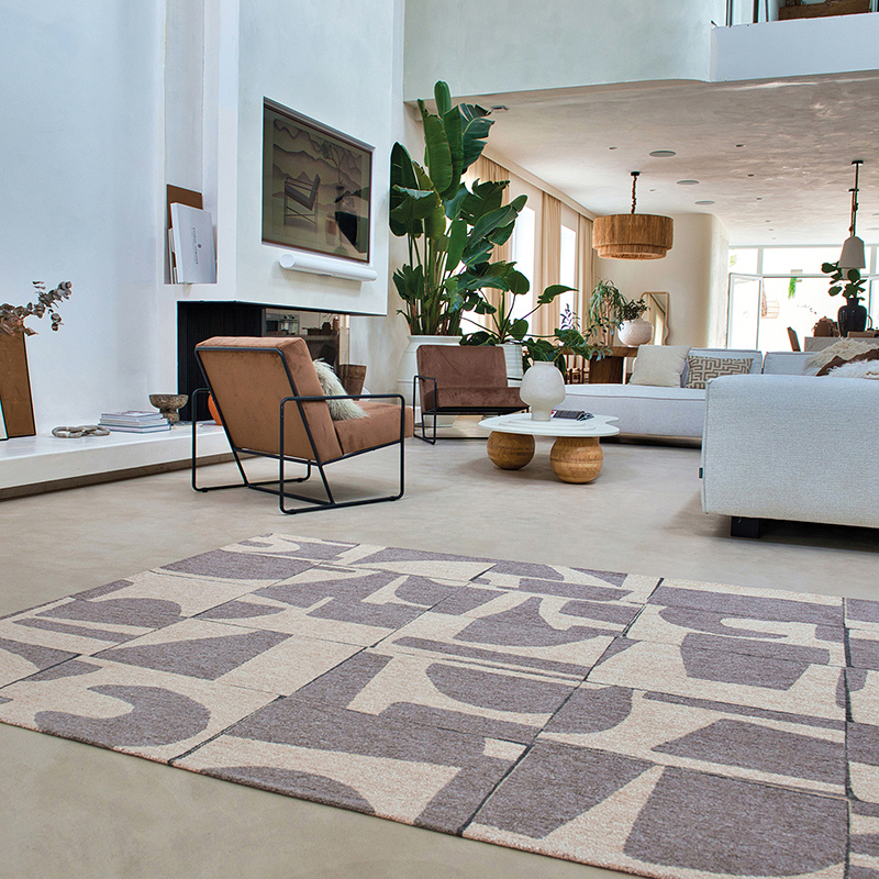 Modern vloerkleed - Papercut String 9366