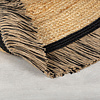 Rond jute vloerkleed - Kahano Naturel/Zwart  - thumbnail 4
