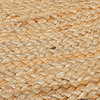 Rond jute vloerkleed - Kahano Naturel/Groen  - thumbnail 2