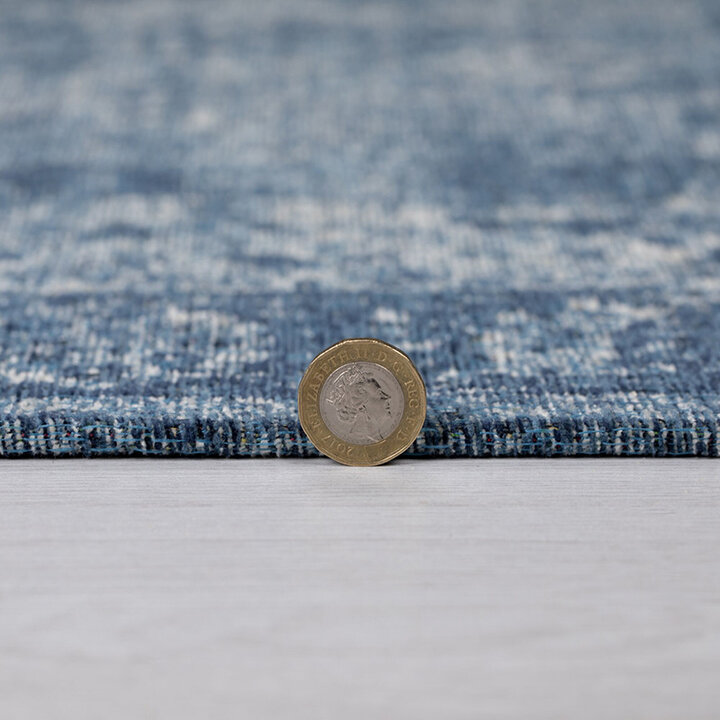 Oosters vloerkleed - Mannito Antique Blauw 