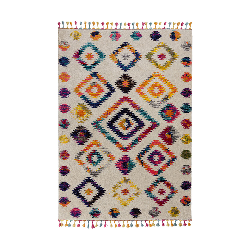 Kleurrijk vloerkleed - Monero Bohemia Meerkleurig - sfeer