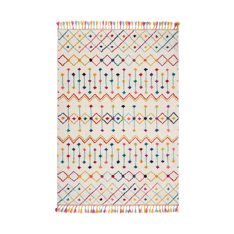 Kleurrijk vloerkleed - Monero Prairie Meerkleurig - sfeer