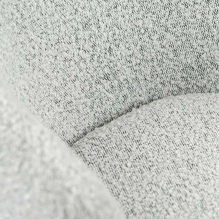 Eetkamerstoel - Duke Zwart/Wit Gemeleerd