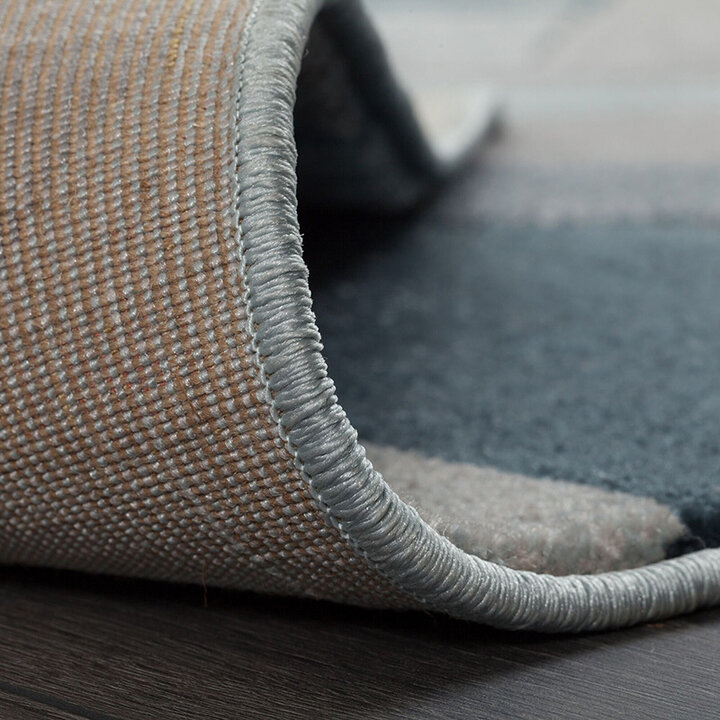 Modern vloerkleed - Hando Arora Blauw