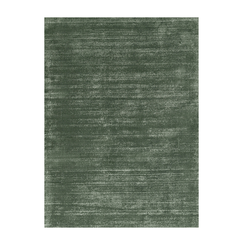 Viscose vloerkleed - Jean Donkergroen - sfeer