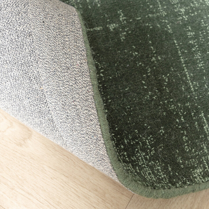 Dywan z wiskozowy - Jean Ciemnozielony