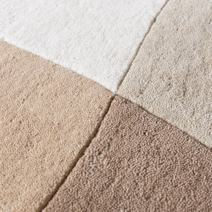 Dywan wełniany Abstrakcja - Clarice Kremowy/Beżowy