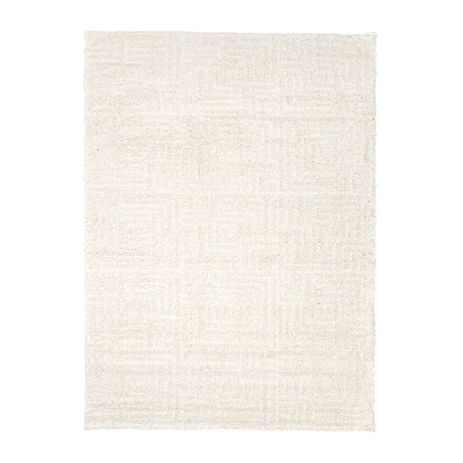 Scandinavisch vloerkleed - Lova Maze Crème - sfeer