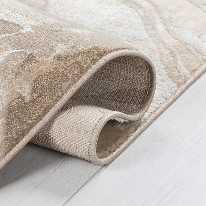 Marmer vloerkleed - Erio Marbled Beige