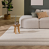 Duurzaam vloerkleed - Lorre Lines Creme/Grijs  - thumbnail