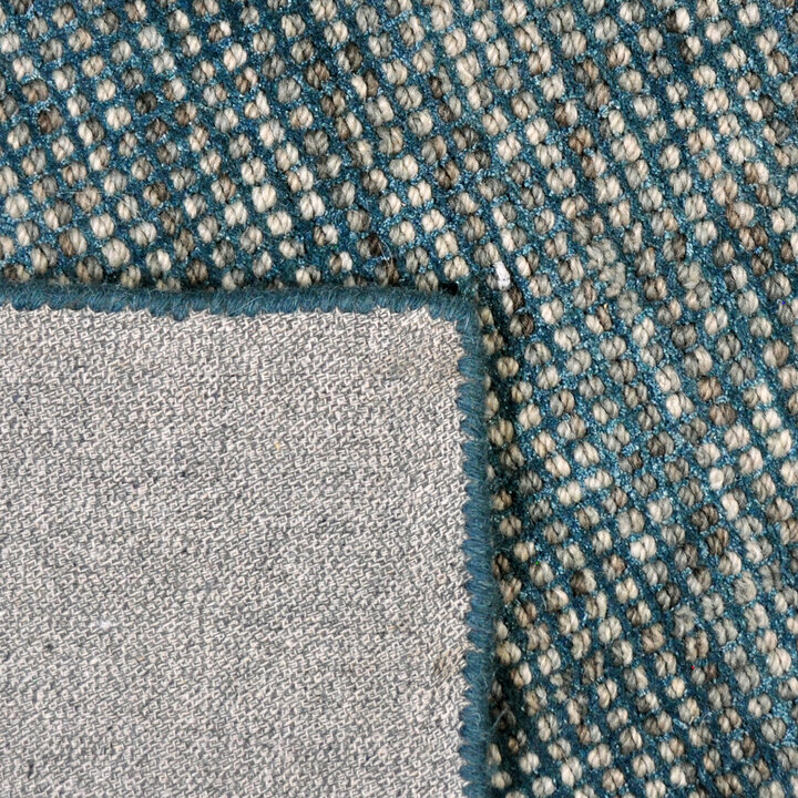 Natuurlijk vloerkleed - Theodore Petrol 