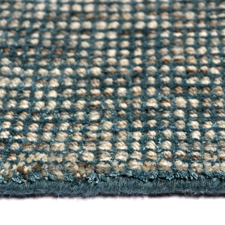 Natuurlijk vloerkleed - Theodore Petrol 