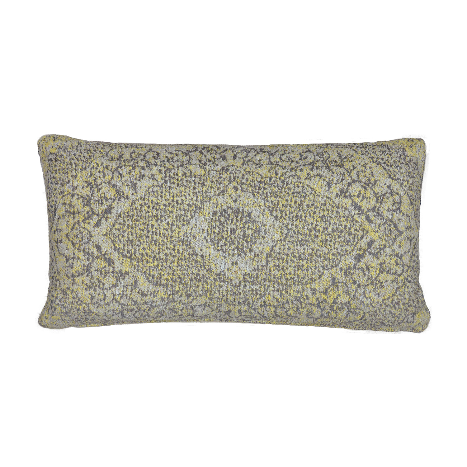 Vintage kussen - Therese Geel/Grijs - sfeer