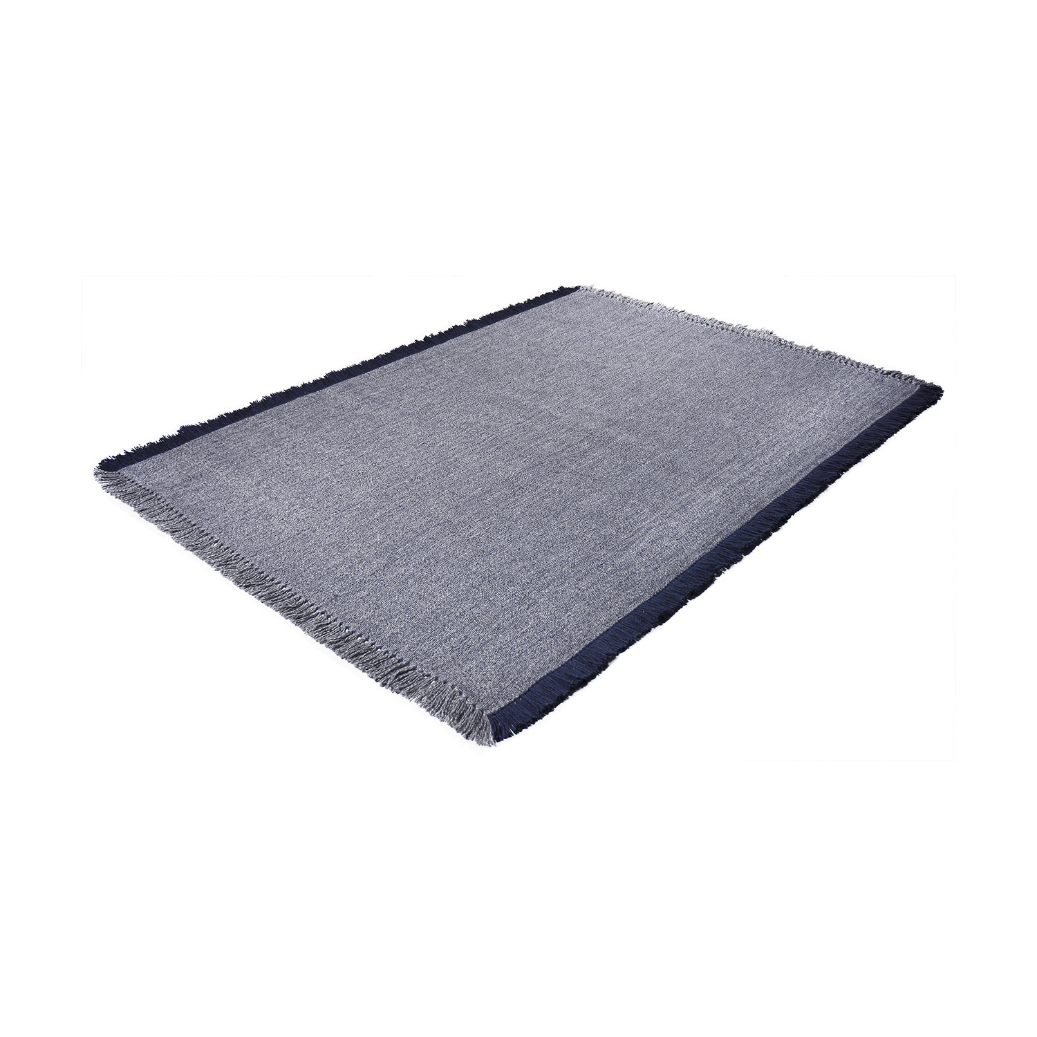 Wollen vloerkleed - Quentin Blauw - sfeer