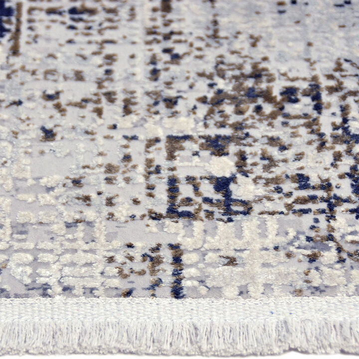 Zacht vloerkleed - Olisa Grijs/Blauw 