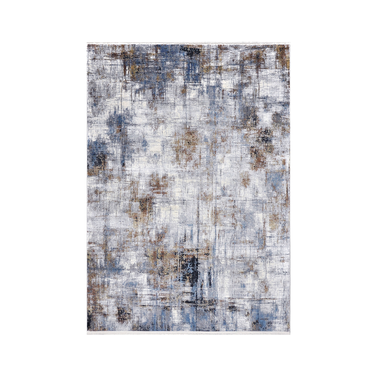 Zacht vloerkleed - Olisa Blauw/Terra