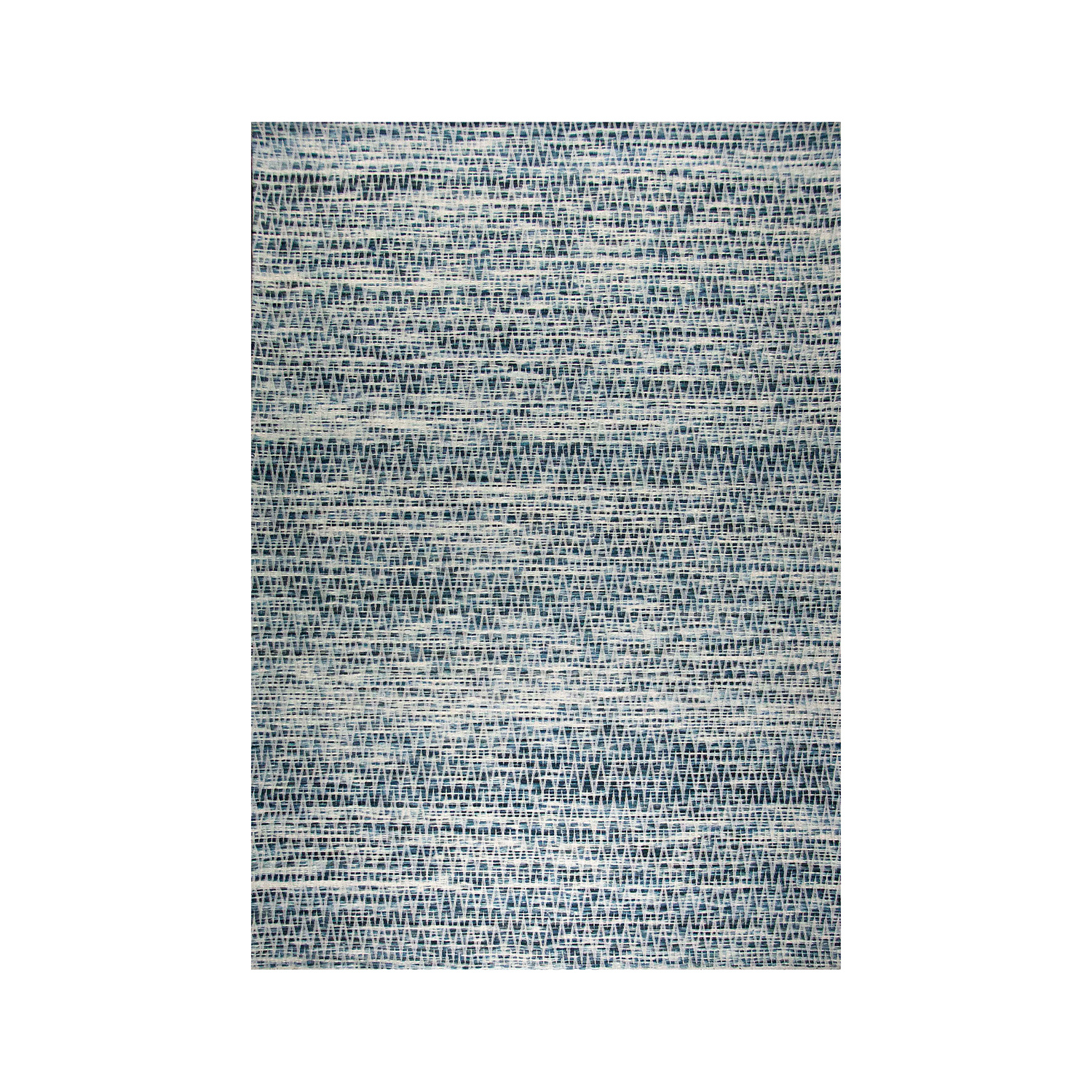 Wollen vloerkleed - Maryl Blauw