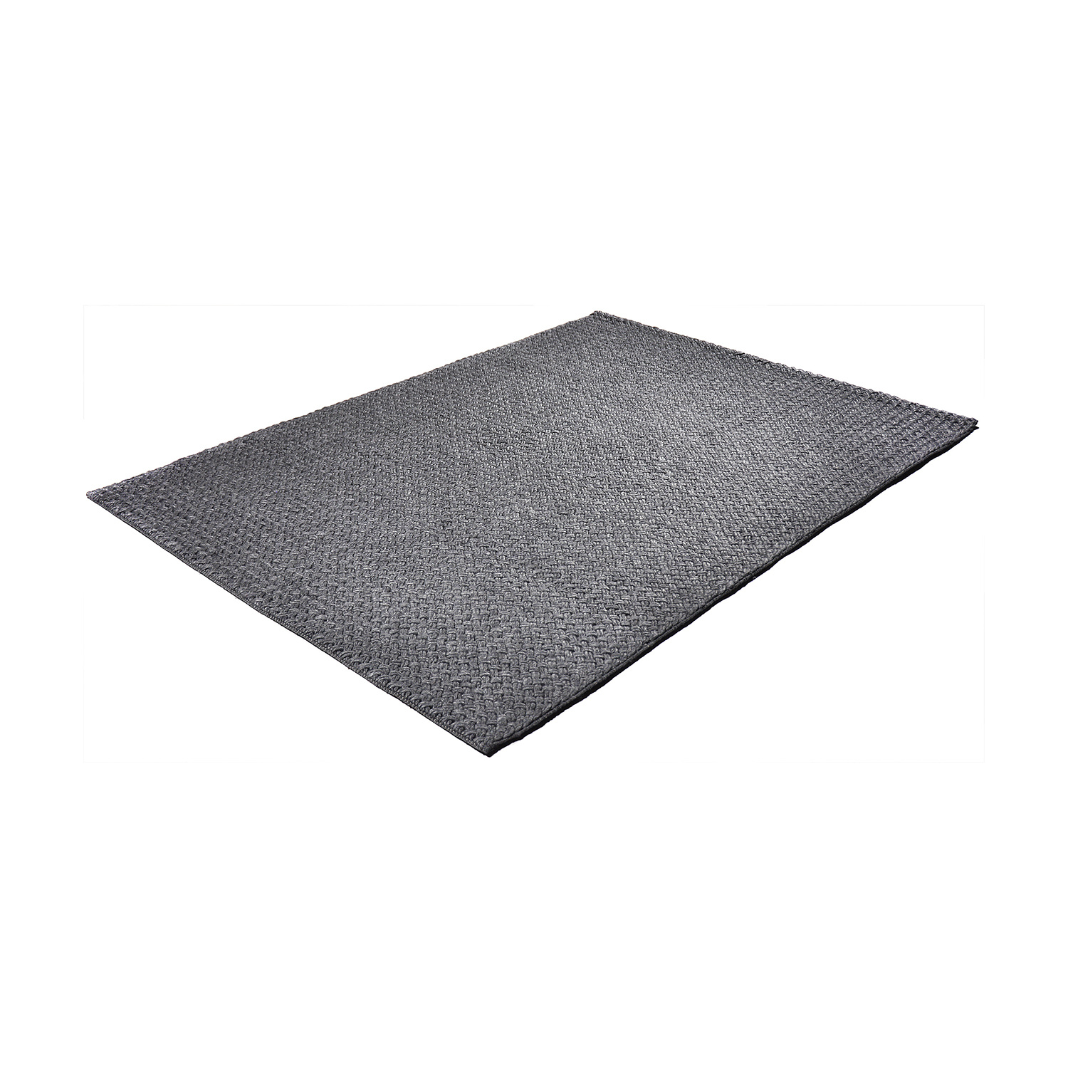 Wollen vloerkleed - Brienne Donkergrijs - sfeer