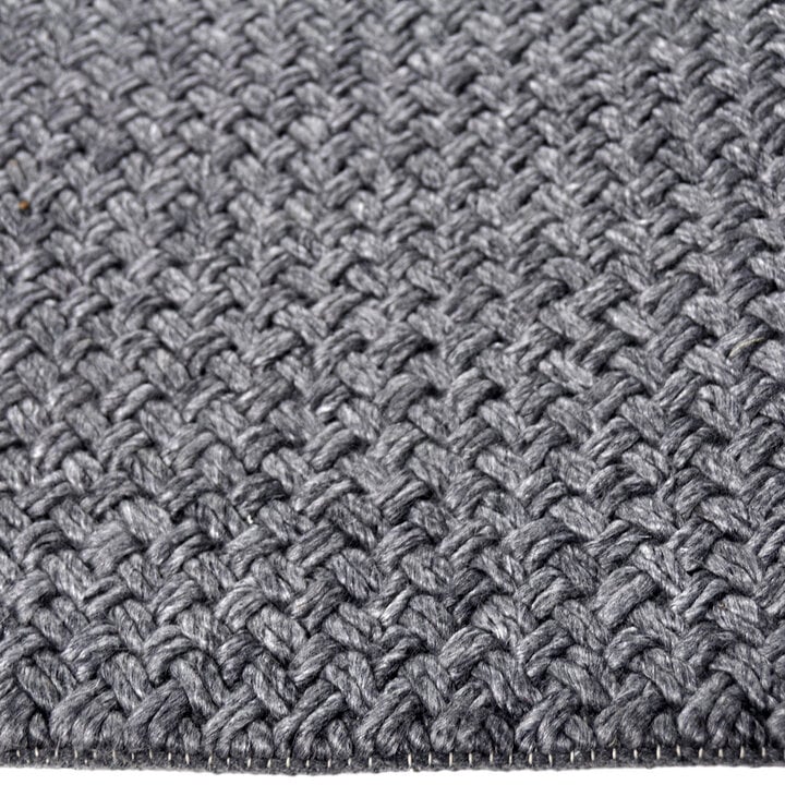 Wollen vloerkleed - Brienne Donkergrijs 